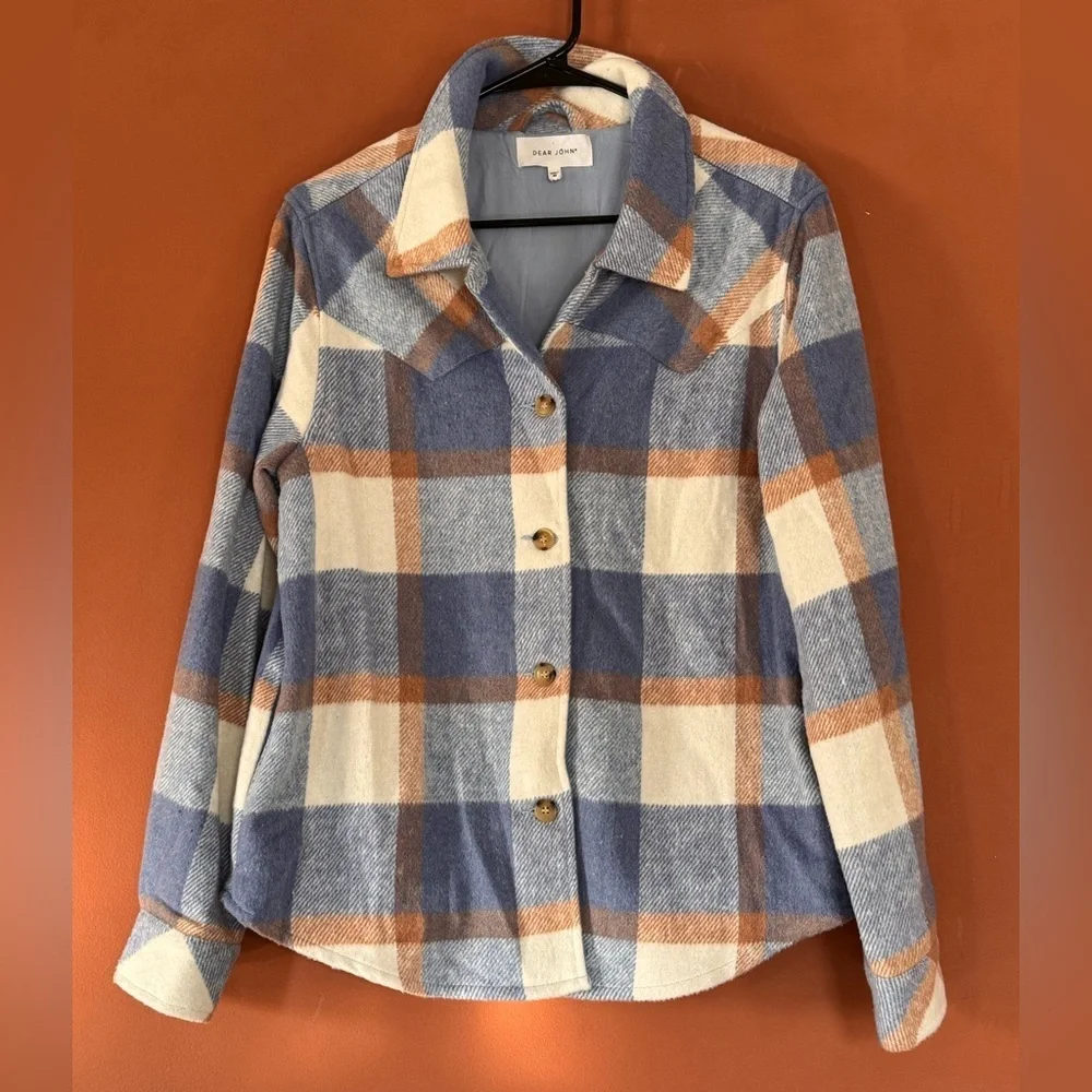 Dear John West Shirt Jacket size medium